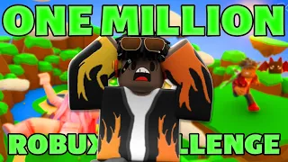 0 to One Million Robux Challenge