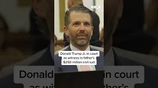 Donald Trump Jr. appears in court