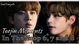 TAEJIN ~ BTS ITS Ep 6, 7, 8. Cherish Taehyung Seokjin Love Moments 뷔진 ~ 진뷔 Secret Subtle Touch