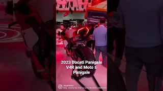 2023 Ducati Panigale V4R and Moto E Panigale #ducati #ruleallroads