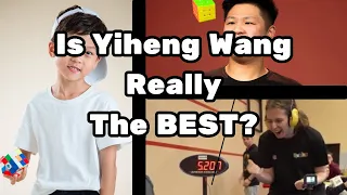 Is Yiheng Wang Really the BEST Rubik's Cube Solver? || Yiheng Wang Vs. Max Park and Tymon Kolasinski