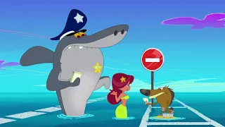 हिंदी Zig & Sharko - The Were-Yena / Cop Duty 👨‍✈ Full Compilation 2019 - Hindi Cartoons for Kids