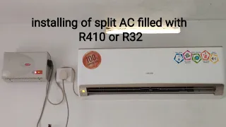 How to install split AC in Malayalam