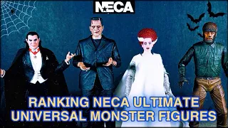 RANKING ALL 8 OF THE NECA ULTIMATE UNIVERSAL MONSTER FIGURES!