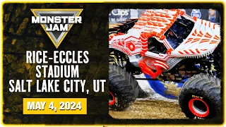 Monster Jam Salt Lake City, UT  (Full Event) | May, 4 2024 | Stadium Championship West