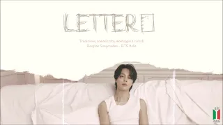 [SUB ITA] JIMIN (지민) - Letter [HAN | ROM | ITA Color Coded Lyrics]