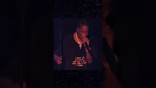 Travis Scott - 90210 Live at GOV BALL 2018 #Shorts