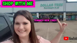 DOLLAR TREE SHOP WITH ME 2024 |  what's new at dollar tree |  SUMMER SHOP WITH ME 2024