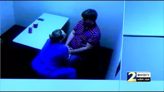 RAW VIDEO: Ross Harris and wife on jail camera