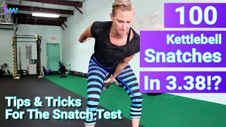 Knock Out 100 Kettlebell Snatches In Under 5 Minutes!