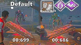 Singularity Overclock Mode + Fire Up + Brutal Strength... vs Default Breaking Animation