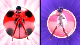 Ladybug VS Multimouse TRANSFORMATION COMPARISON 🐞 🐀