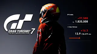 Gran Turismo 7 - HOW TO EARN CREDITS QUICKLY (100,000 in 6 Minutes)