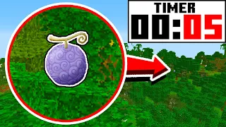 Find a DEVIL FRUIT before time runs out!