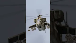 Russian Helicopter shot down