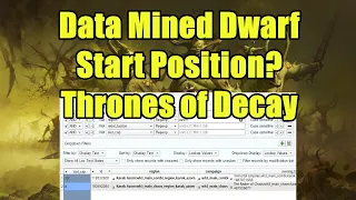 Dwarf Start Position Reveal In Data Files? - Thrones of Decay - Total War Warhammer 3