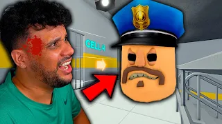 POLICIAL PEIDÃO BARRY CABEÇUDO ESTÁ ME PERSEGUINDO NO ROBLOX!