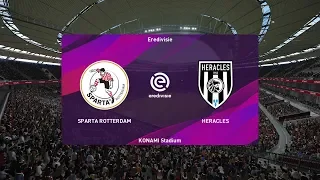 PES 2020 | Sparta Rotterdam vs Heracles - Netherlands Eredivisie | 08 December 2019 | Full Gameplay