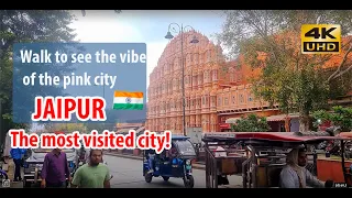 Discover JAIPUR the vibe of the Pink City with a filmed walk INDIA