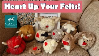 💟  VALENTINE'S DAY Ideas | Needle Felting Creations | Easy And Simple Felts 💖