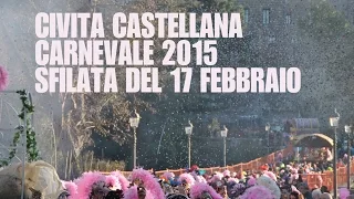 CIVITA CASTELLANA IL VIDEO IN 3D  DEL CARNEVALE CIVITONICO  2015 SFILATA DEL 17 FEBBRAIO