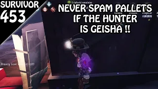 When you SHOULD NOT SPAM PALLETS - Survivor Rank #453 (Identity v)