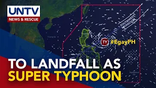 Typhoon #EgayPH may intensify further into a super typhoon - PAGASA