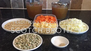 Traditional Scotch Broth recipe | Scottish Recipe | Slow Cooker