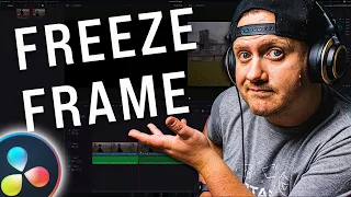 EASY Freeze Frame Effect | Davinci Resolve Quick Tips