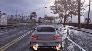 Need For Speed Heat Mercedes AMG C63 test drive + customization options (NFS)