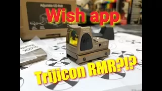 Trijicon RMR from the WISH APP!! Rm07    Part-1 unboxing