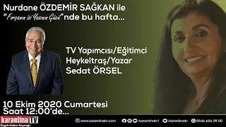 Tv Yapımcısı/Eğitimci/Heykeltraş/Yazar Sedat ÖRSEL, "Fırçanın İzi Yazının Gücü"nde...