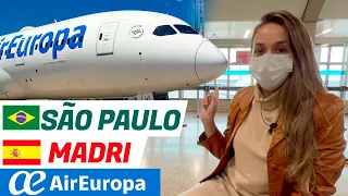 VOANDO DE SÃO PAULO A MADRI PELA AIR EUROPA | EUROTRIP