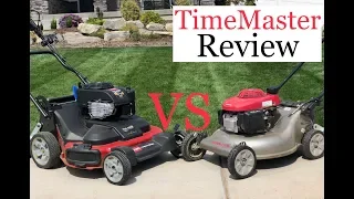 Toro TimeMaster Review  TimeMaster vs Honda- 30” vs 21” 2018