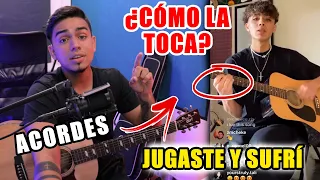 ¿Cómo la toca? Jugaste Y Sufrí - DannyLux (Acústico) Tutorial Guitarra