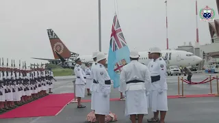 GUARD OF HONOR FOR FIJI PRIME MINISTER RABUKA-June 03rd 2023.