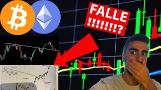 🚨ACHTUNG BITCOIN (BTC) FALLE!!? ETHEREUM (ETH) KRITISCHE ZONE!!!