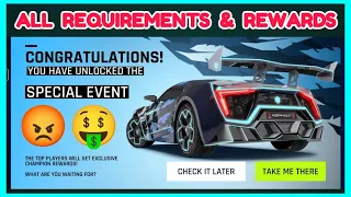 Asphalt 9 - W Motors LYKAN NEON Edition |All Stages Requirements & Cololect Rewards Start-2 Feb