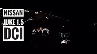 Nissan Juke 1.5 dCI (2017) - POV Drive at night