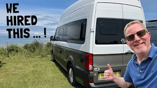 We TRY BEFORE WE BUY...Hiring a VW GRAND CALIFORNIA Campervan