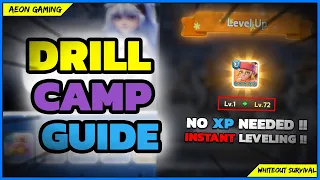 💪Max Level Cheat! Everything You Need to Know About Drill Camp in Whiteout Survival | Quick Tips