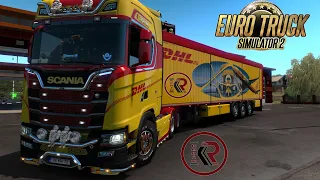 🔴ETS2 | SCANIA DHL👑