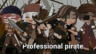 Ep. 2 "Professional pirate" gacha club. My inner demons. Pirate Au.