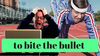 Learn English: Daily Easy English 1077: to bite the bullet