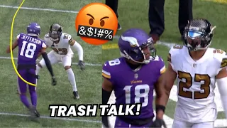 Justin Jefferson Vs Marshon Lattimore 🤬 ‘HEATED’ (WR Vs DB) Vikings Vs Saints 2022 highlights