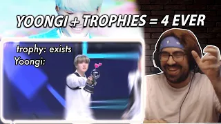 So.. ENDEARING! - Yoongi & Trophies's never-ending love story | Reaction