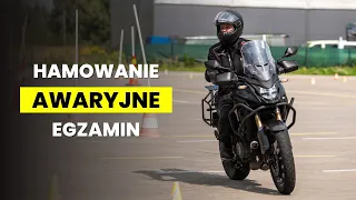 Hamowanie awaryjne — Poradnik przyszłego motocyklisty #86