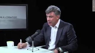 Борис Немцов: после крымского будет похмелье