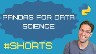 Pandas for Data Science #shorts