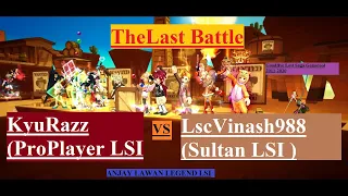 KyuRazz (Legend LSI ) Vs LscVinash988 (Sultan LSI) - Lost Saga Indonesia